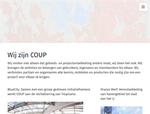 Tablet Screenshot of coup-group.com